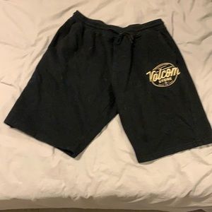 Small Black/Gold Volcom Shorts